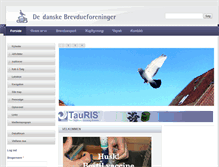 Tablet Screenshot of brevduen.dk